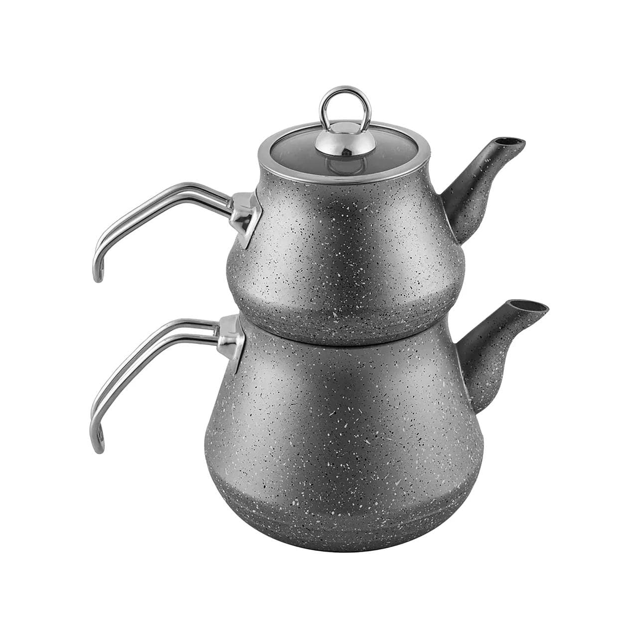 کتری قوری کاراجا مدل Bio Granit Midi طوسی
