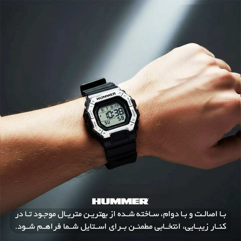 ساعت مچی عقربه‌ای کوارتز مردانه هامر مدل 1442 — تصویر ۶