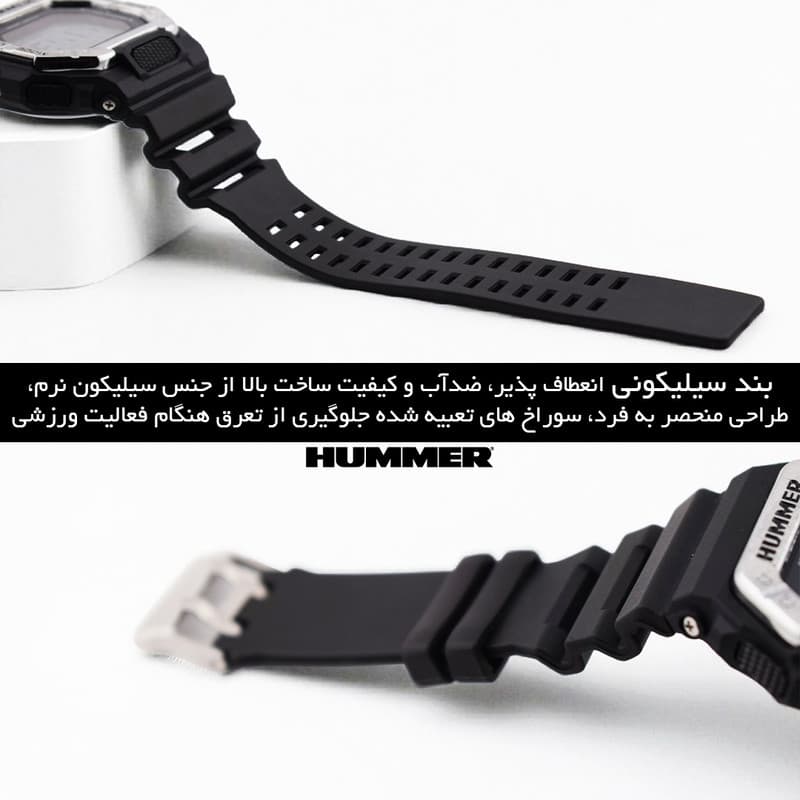 ساعت مچی عقربه‌ای کوارتز مردانه هامر مدل 1442 — تصویر ۱۰