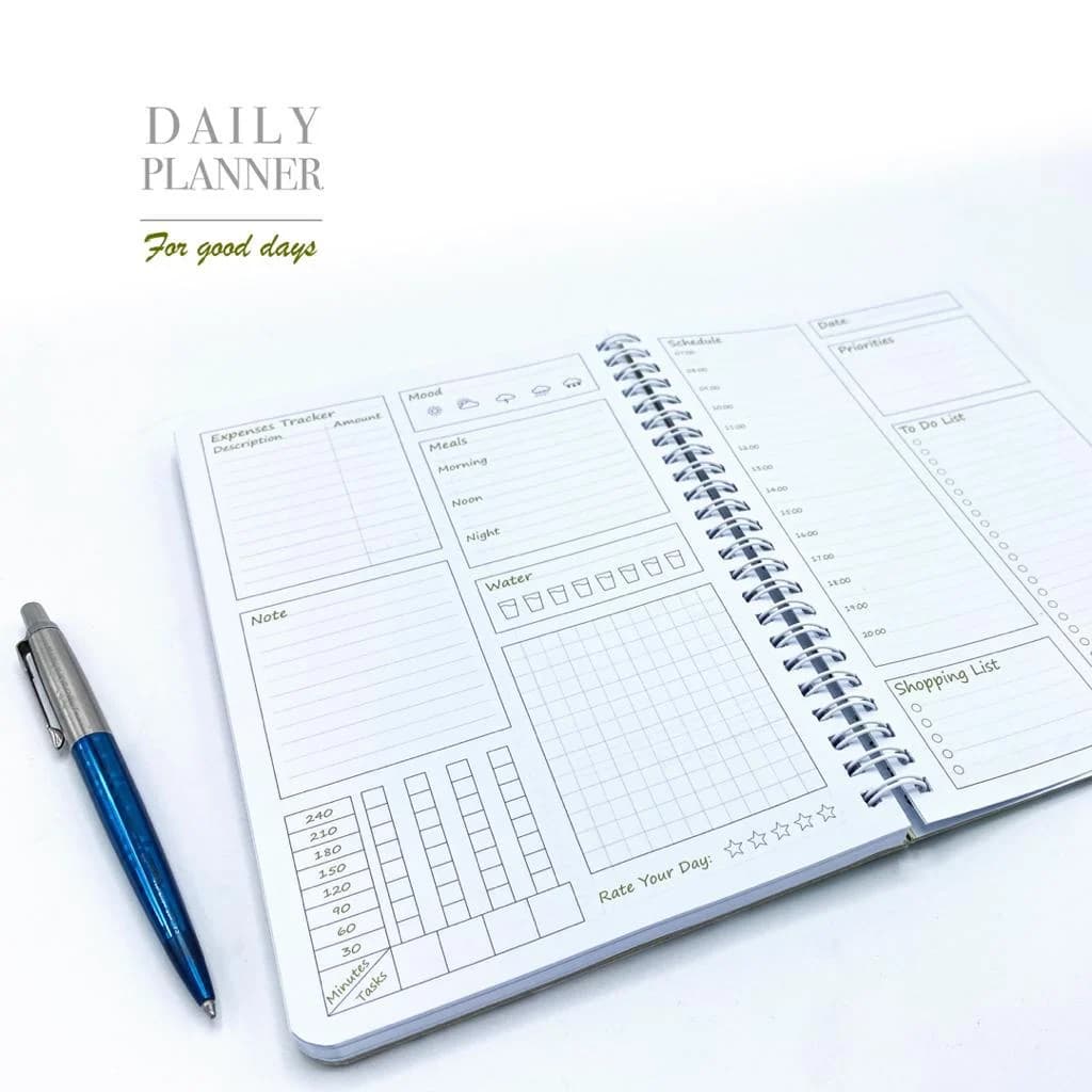 دفتر برنامه ریزی مدل Daily planner — تصویر ۶