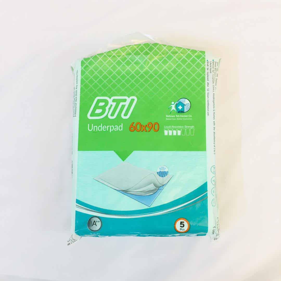 زیرانداز بهداشتی یکبار مصرف برند BTI