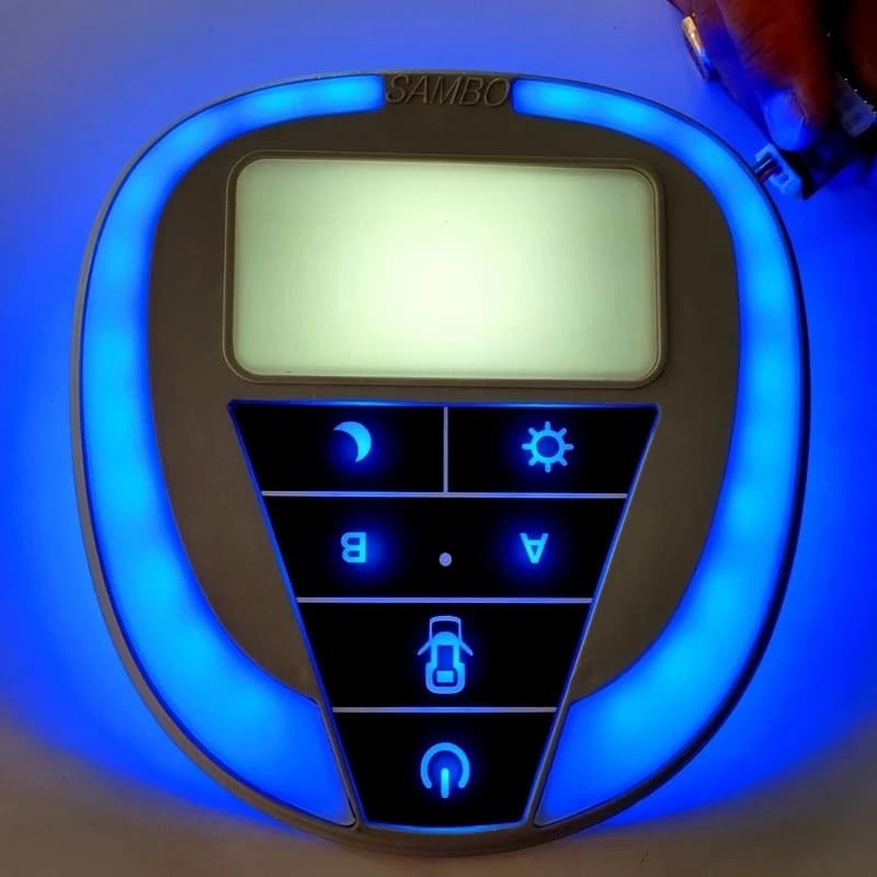 چراغ سقف لمسی تارا دنده ای SAMBO سامبو RGB — تصویر ۴