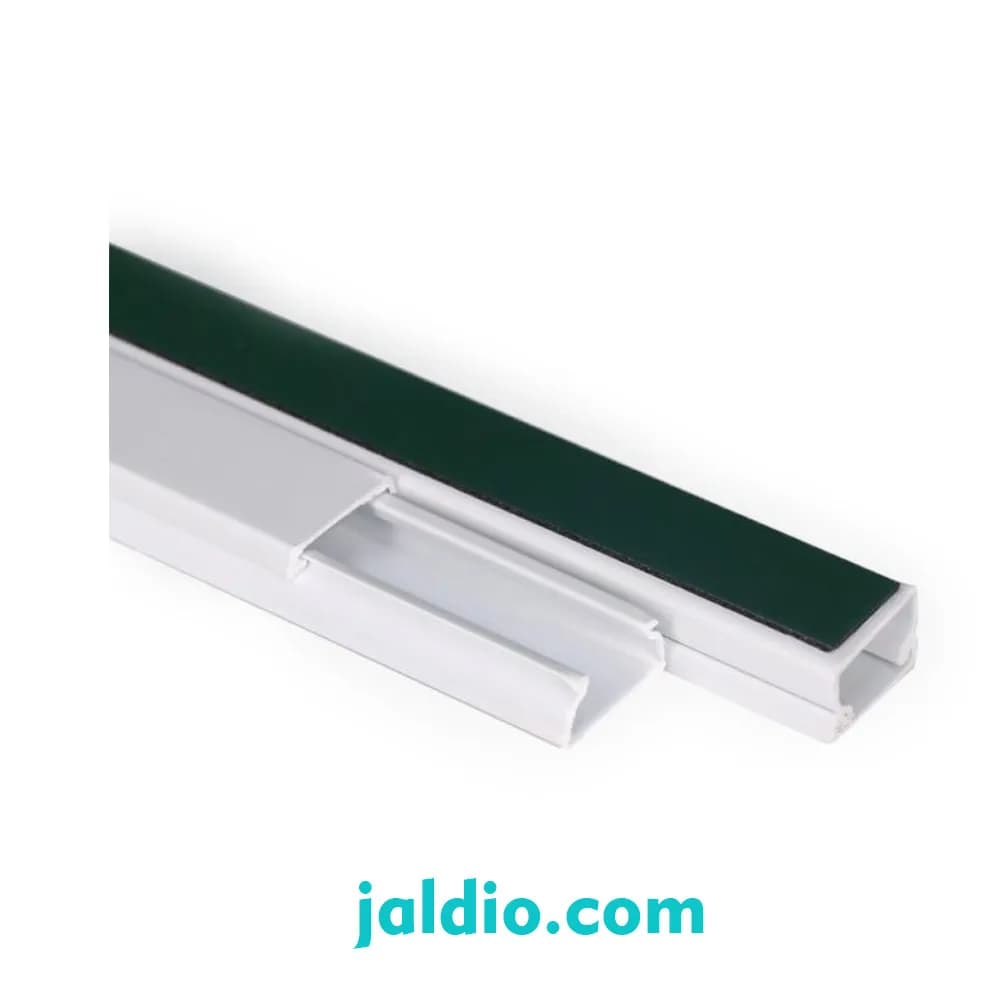 داکت خانگی بدون شیار پشت چسب دار سایز HWDS 20×20 رعد