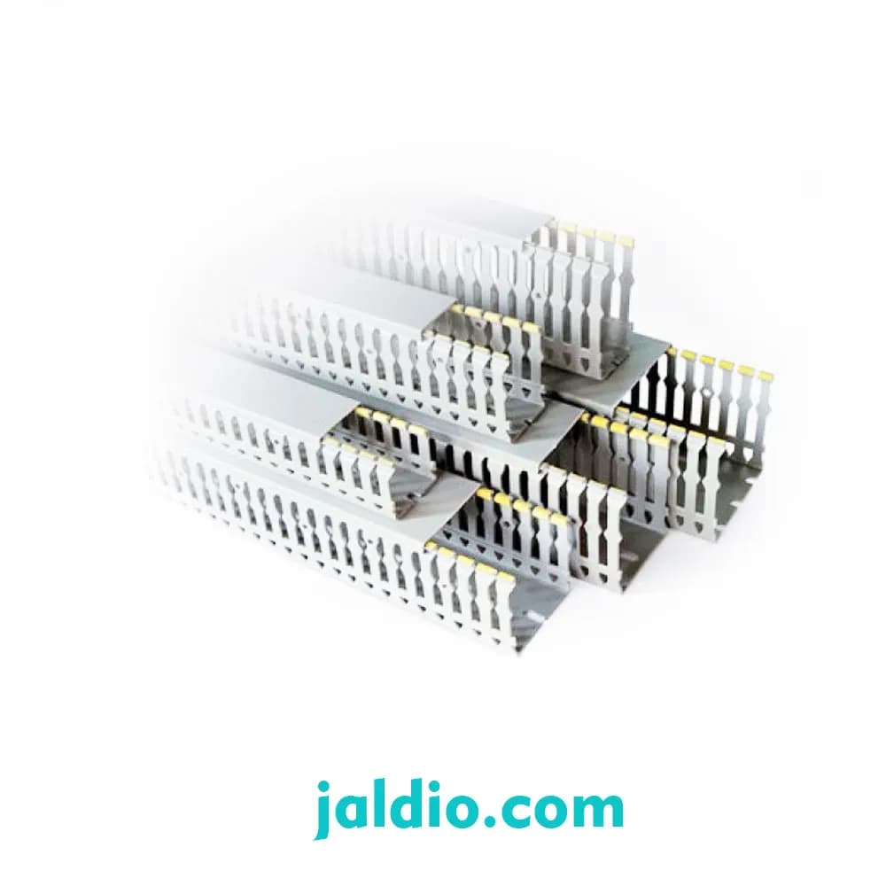 داکت صنعتی شیاردار سایز 80×60 رعد RWD 60×80
