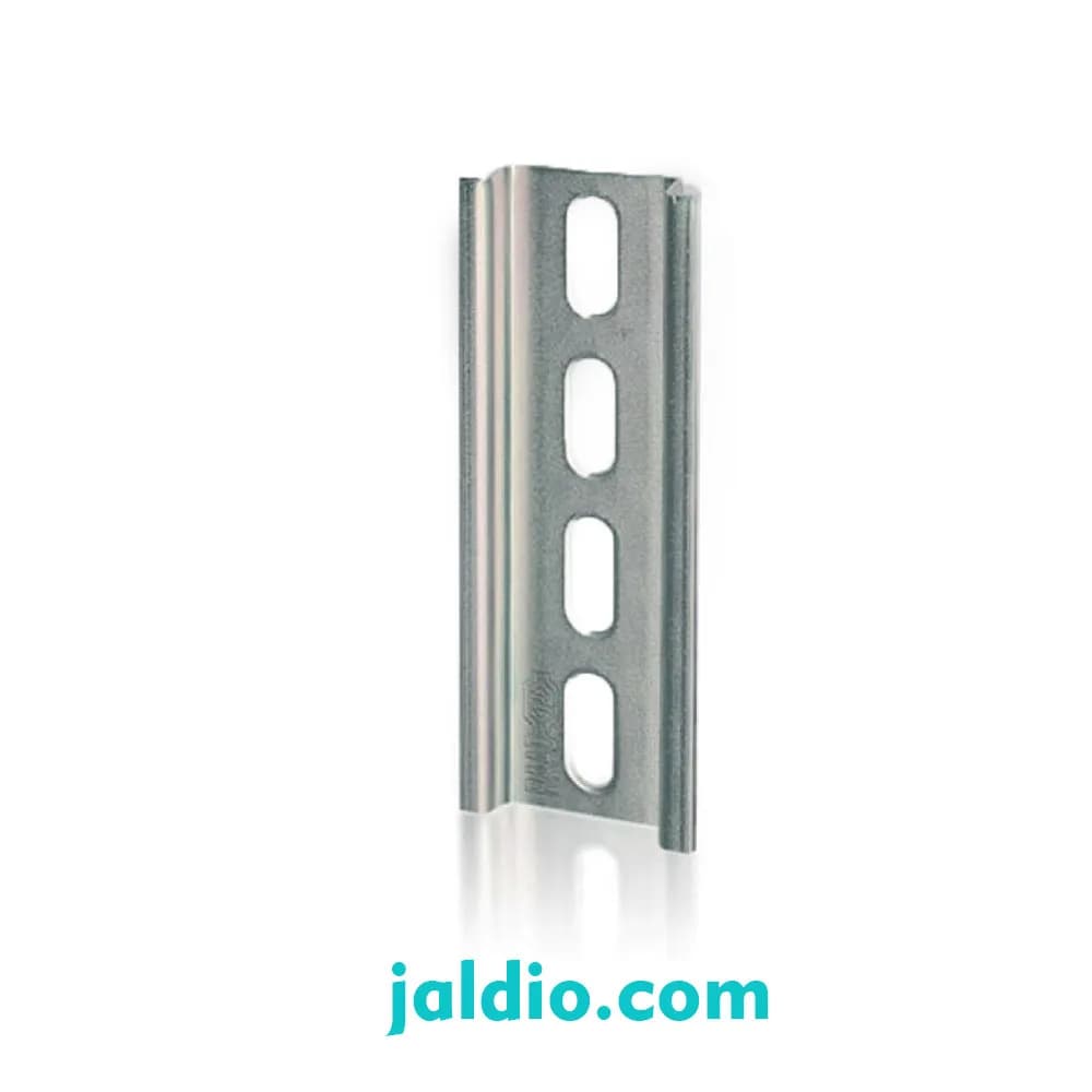 ریل تابلویی آبکاری شده گالوانیزه سرد با ارتفاع 7.5 میلیمتر رعد TH 35-7.5/S