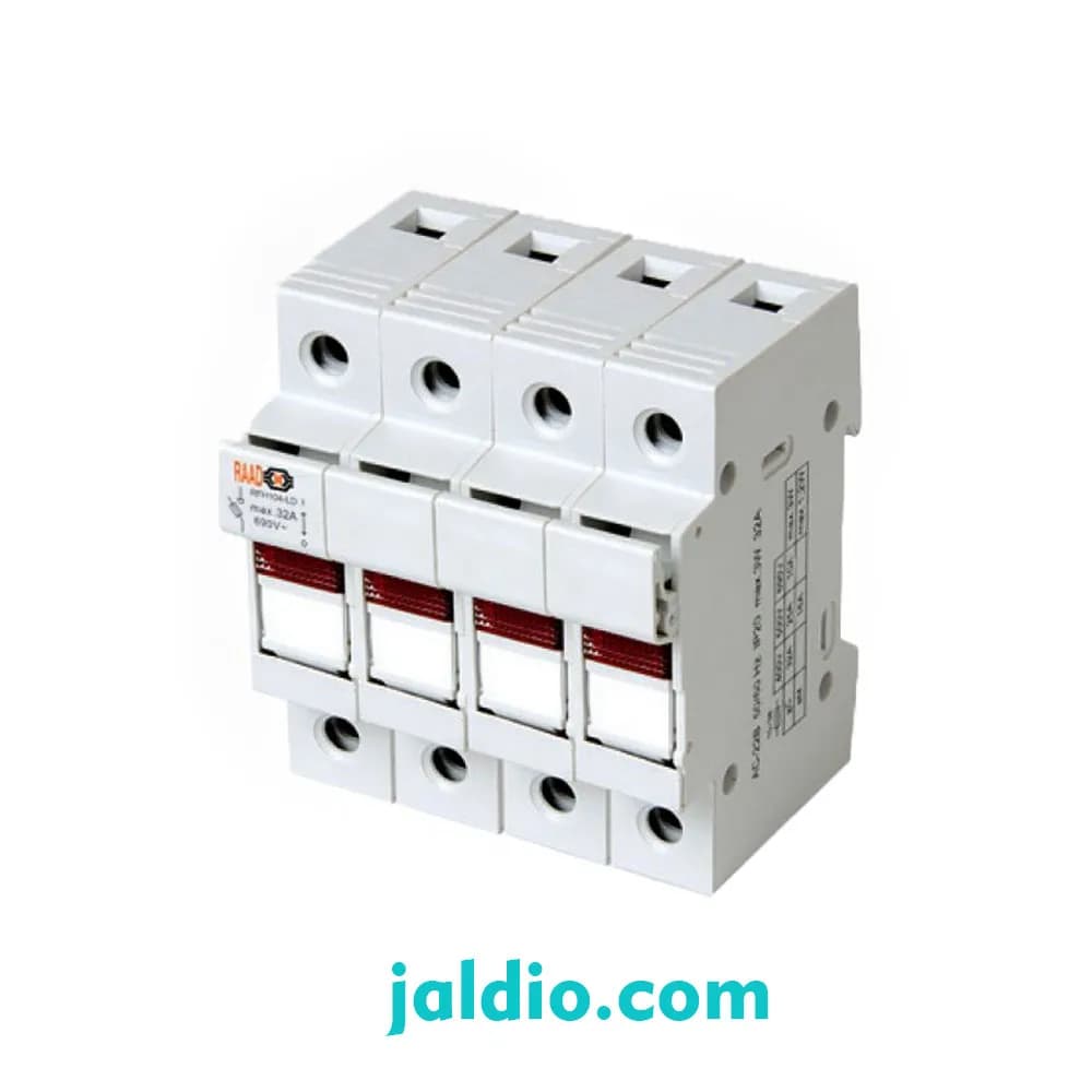 سکسیونر 4 پل چراغ‌دار 38×10 رعد RFH 104 LD