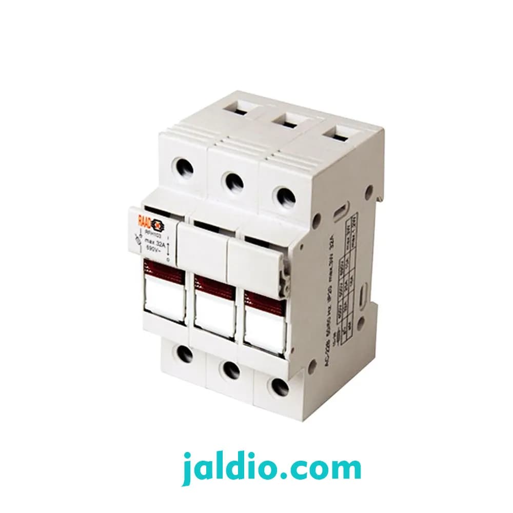 سکسیونر ۳ پل چراغ‌دار 38×10 رعد RFH 103 LD