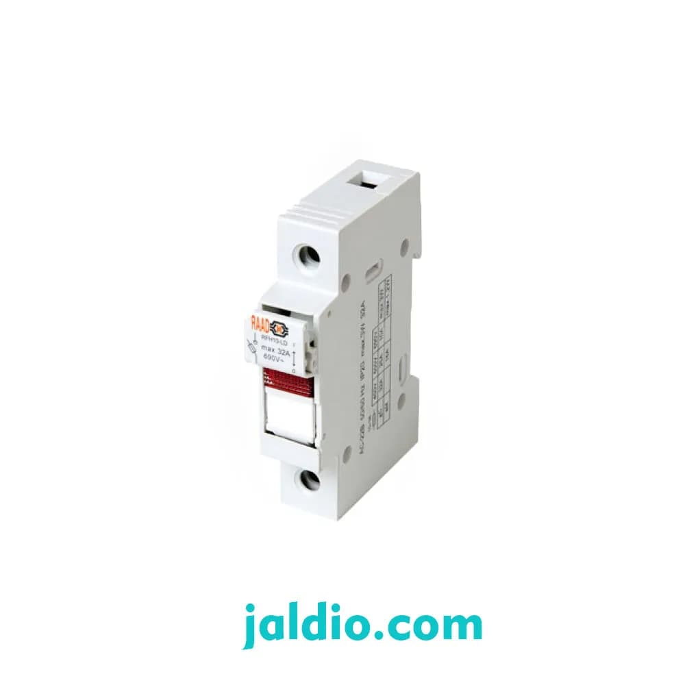 سکسیونر تک‌پل چراغ‌دار 38×10 رعد RFH 10 LD