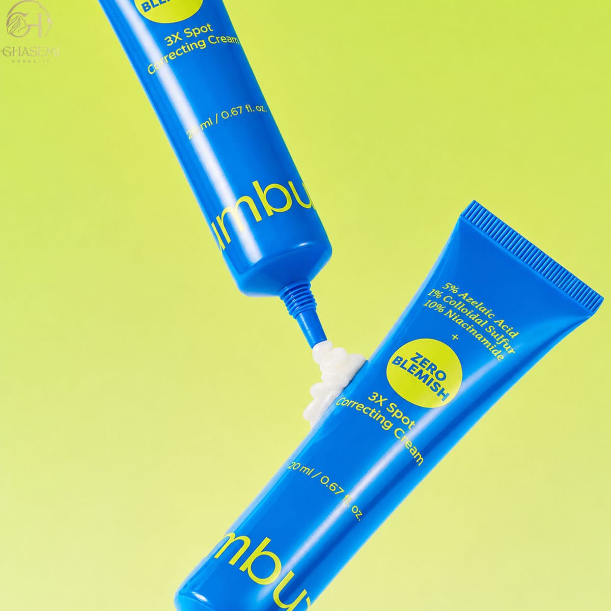 کرم ضد جوش و اصلاح‌کننده لک نامبوزین Numbuzin No.3X Zero Blemish Spot Correcting Cream — تصویر ۳