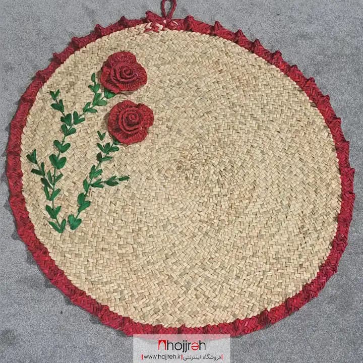 سفره حصیری پر گل کد SNV136