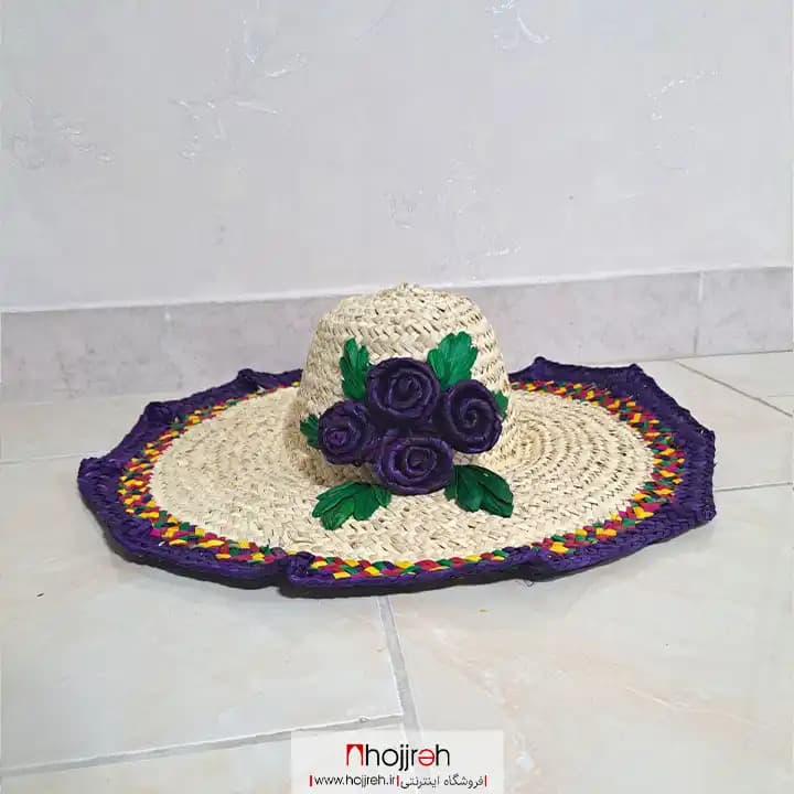 کلاه حصیری سایز بزرگ کد SNV101