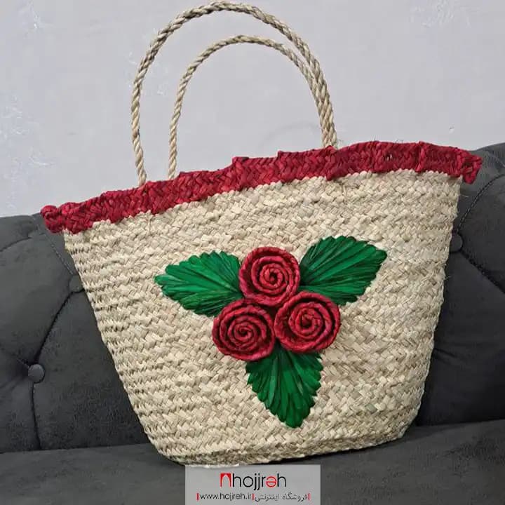 ساک حصیری سایز بزرگ کد SNV97