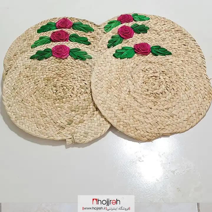 ست 6 عددی زیر بشقابی حصیری کد SNV99