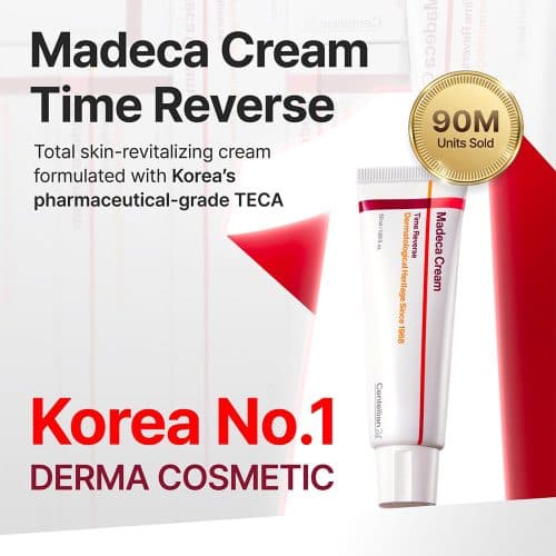 کرم ترمیم‌کننده و ضدچروک سنتلیان 24 Centellian24 Madeca Cream Time Reverse | حجم 50 میلی‌لیتر — تصویر ۳