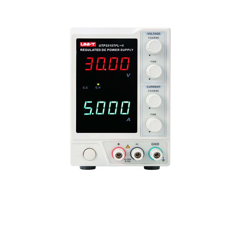 منبع تغذیه 30 ولت و 5 آمپر تک یونیتی مدل UNI-T UTP3315TFL