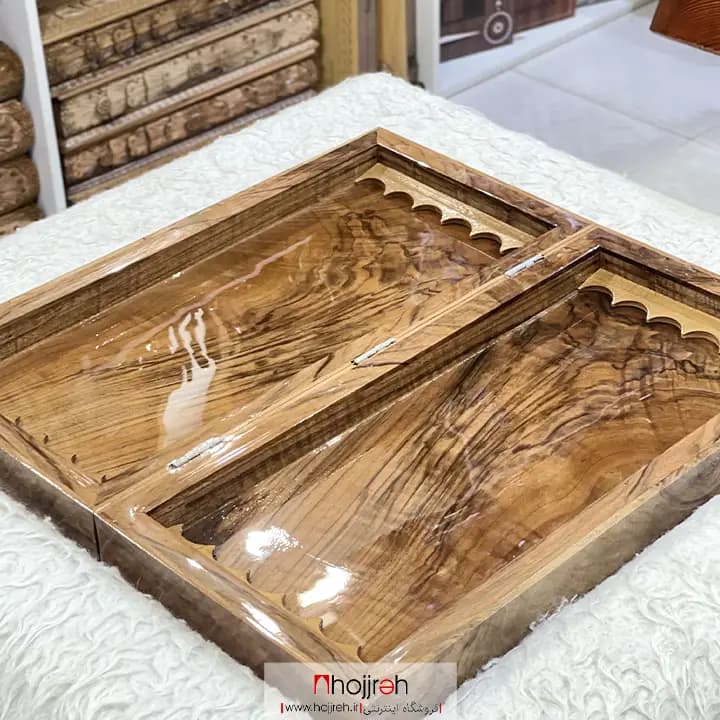 تخته نرد و شطرنج ریشه گردو کد TNS64