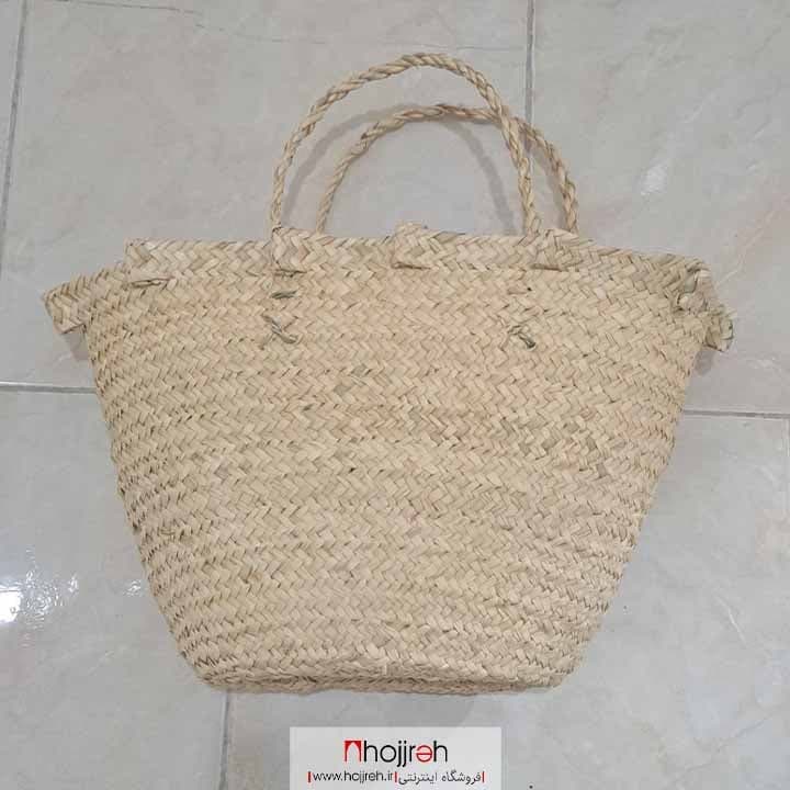 ساک حصیری ساده دور چین سایز بزرگ کد SNV58