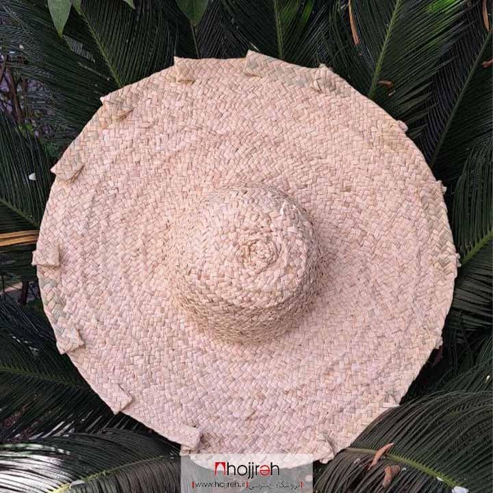 کلاه حصیری ساده دور چین سایز بزرگ کد SNV57 — تصویر ۲