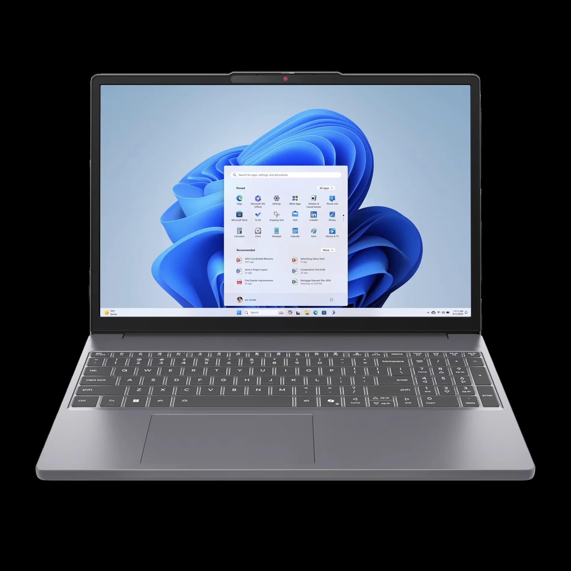 لپ تاپ 2025 لنوو IdeaPad Slim 3 15IRH10 2025 i5 13420H 8GB DDR5 512GB SSD 15.3 WUXGA