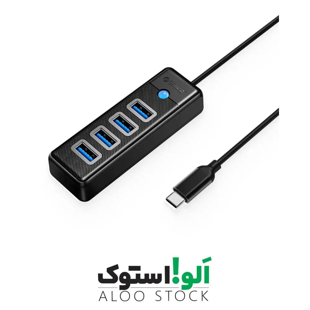 هاب 4 پورت Type-C اوریکو ORICO 4 Ports USB3.0 HUB PW4U-C3