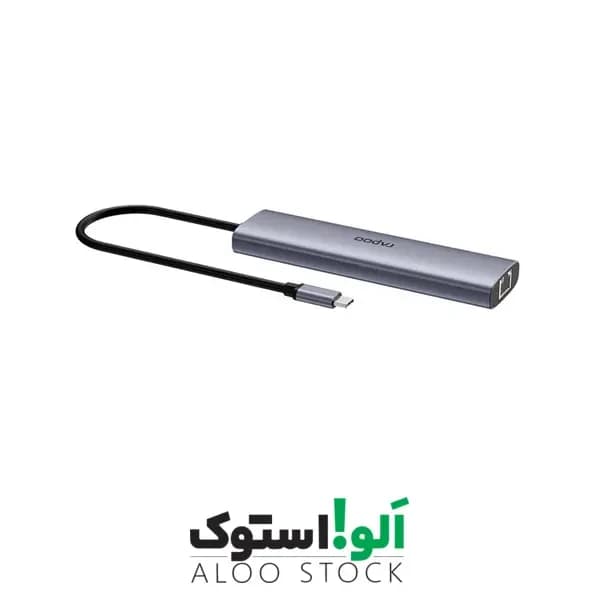 هاب 7 پورت Type-C رپو مدل Rapoo XD71 — تصویر ۴
