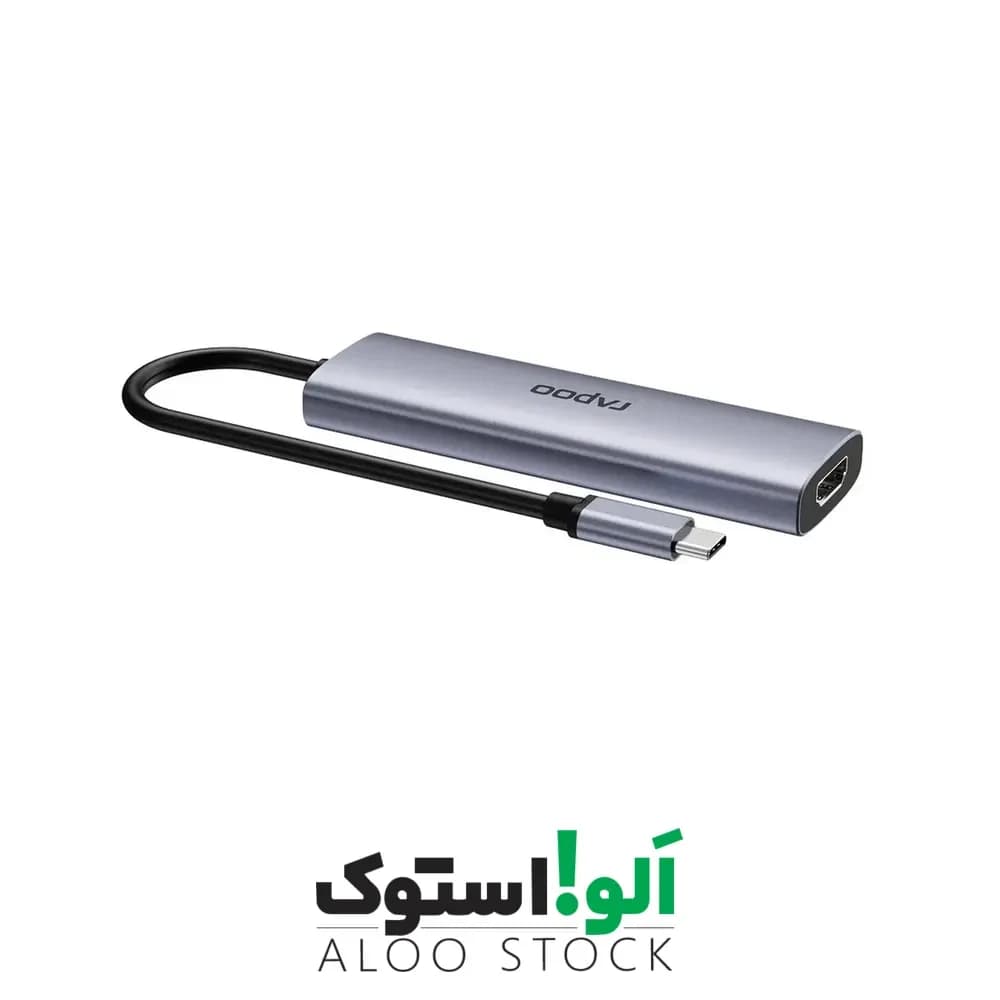 هاب 5 پورت Type-C رپو مدل Rapoo XD51 — تصویر ۴