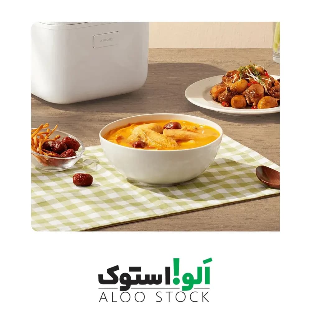پلوپز چند منظوره 1.5 لیتری شیائومی مدل Xiaomi Multifunctional Rice Cooker 1.5L MFB05M-01 — تصویر ۸