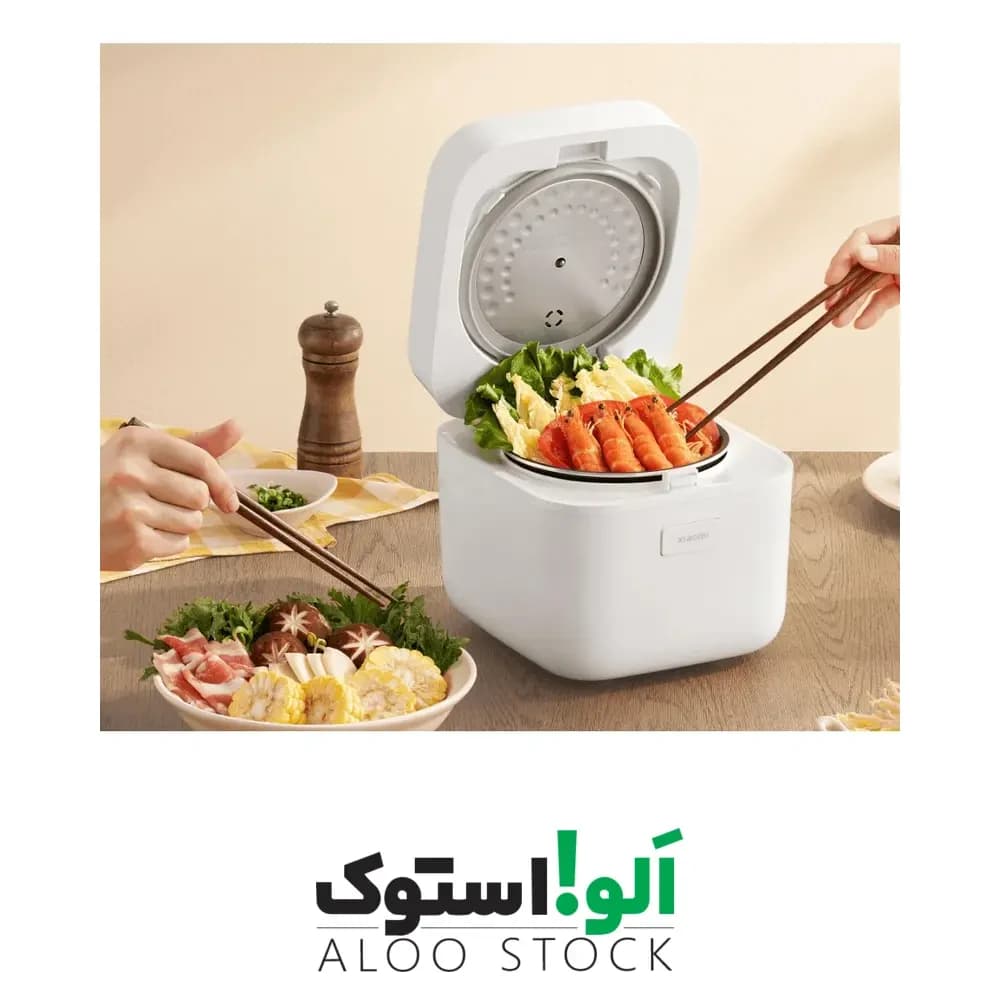 پلوپز چند منظوره 1.5 لیتری شیائومی مدل Xiaomi Multifunctional Rice Cooker 1.5L MFB05M-01 — تصویر ۳