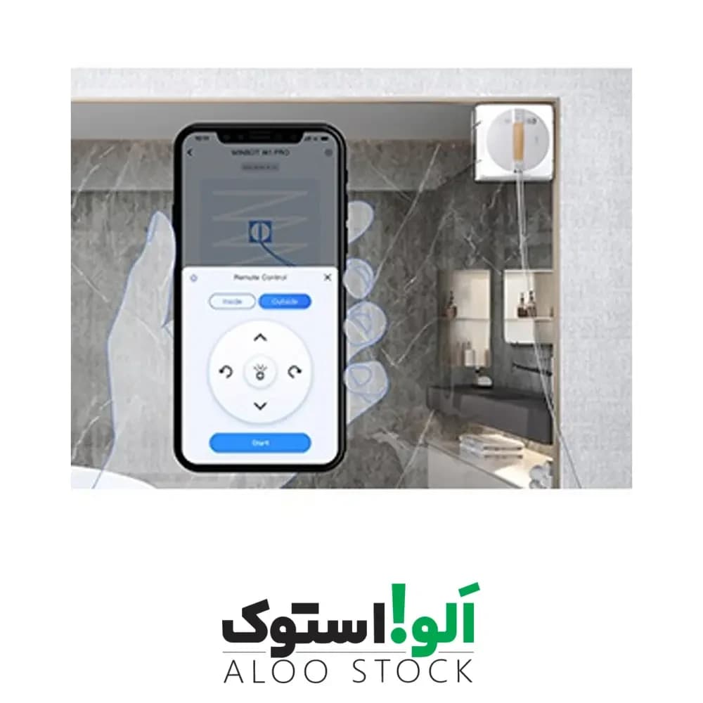 ربات شیشه پاک کن اکووکس مدل Ecovacs WINBOT W2s — تصویر ۵