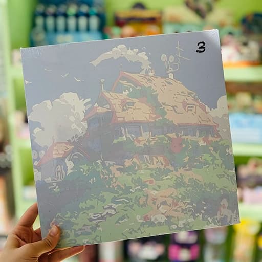 بوم رنگ آمیزی شماره دار (نقاشی آبرنگی)30*30 — تصویر ۵