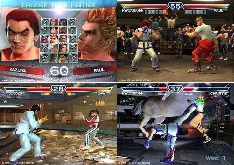 بازی Tekken 4 PS1 — تصویر ۲