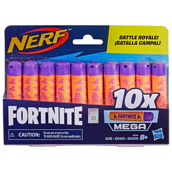 دارت نرف مدل Fortnite Mega بسته 10 عددی کد E7064