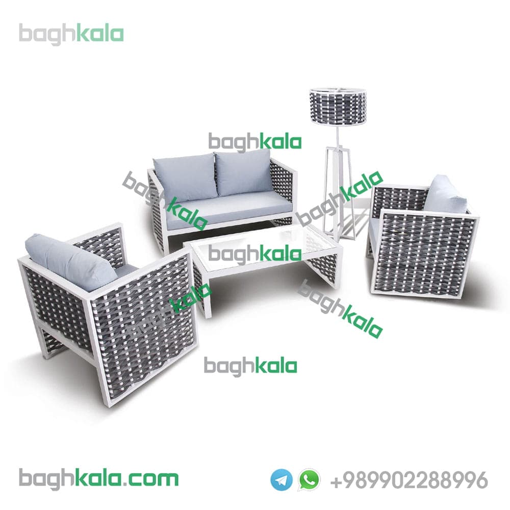 نیم ست حصیری موگه