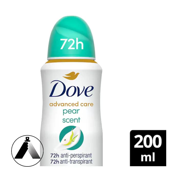 اسپری بدن زنانه داو مدل go fresh Pear & Aloe Vera 48 hour Women — تصویر ۳