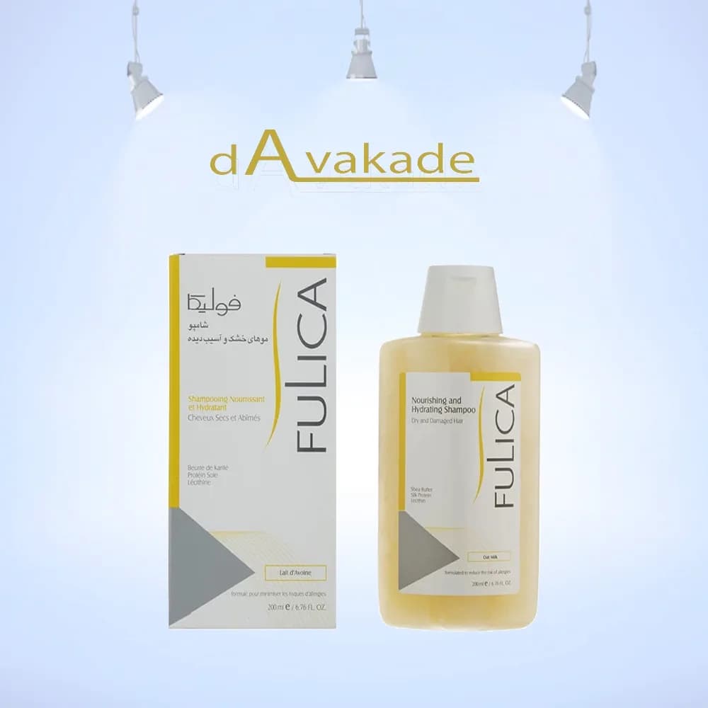 شامپو موی خیلی خشک و آسیب‌دیده RX فولیکا Fulica