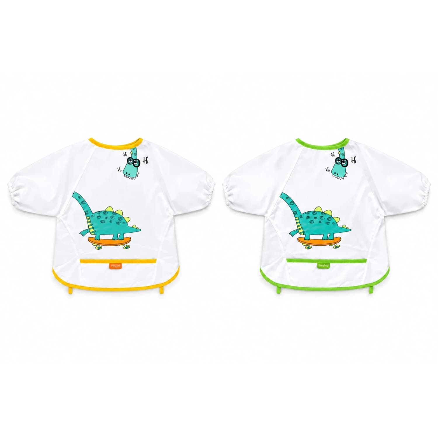 پیشبند آستین دار کودک طرح دایناسور بیبی جم Baby Jem