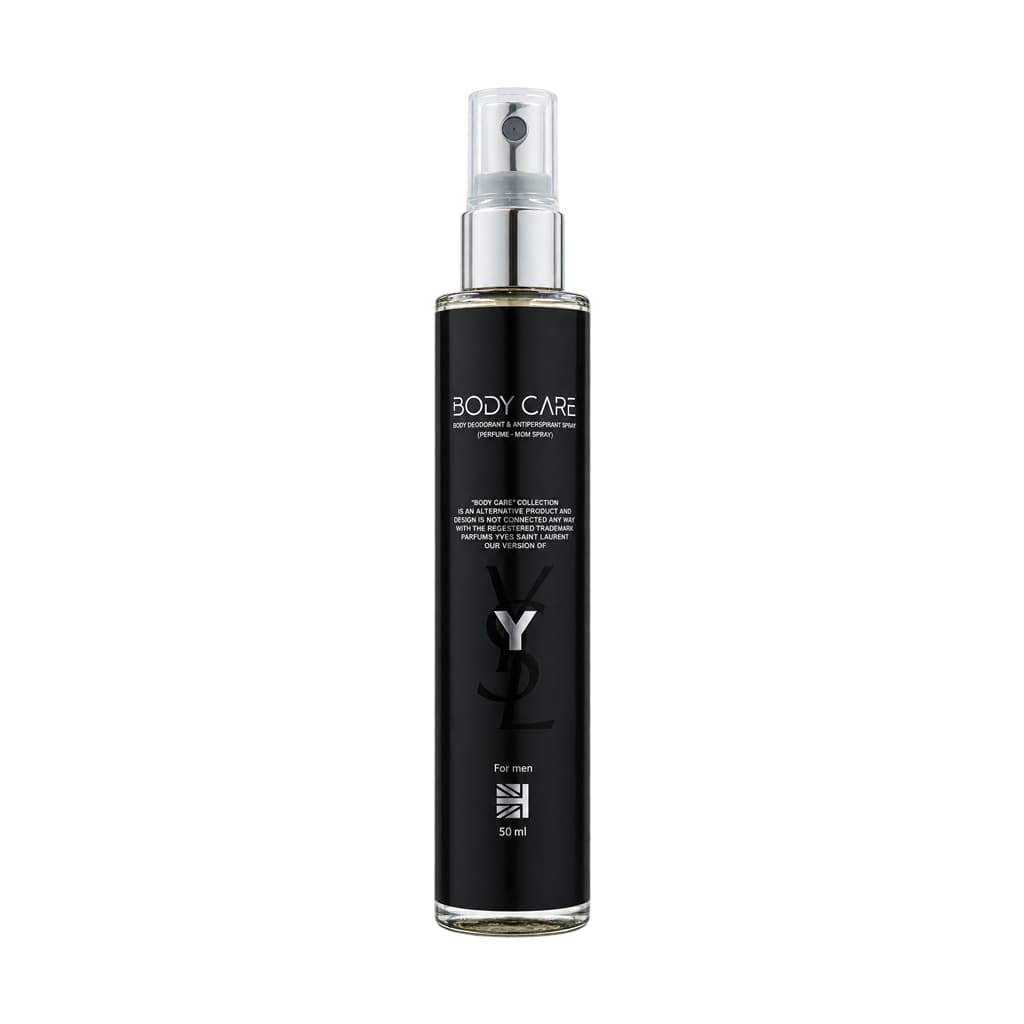 مام اسپری عطری مردانه بادی کر مدل Yves Saint Laurent Y حجم 50 میلی لیتر