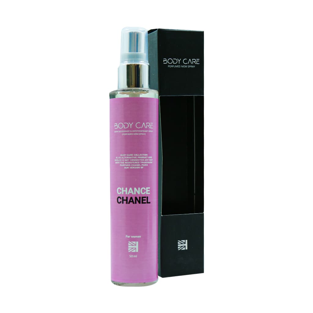 مام اسپری عطری زنانه بادی کر مدل Chance Chanel حجم 50 میلی لیتر — تصویر ۲