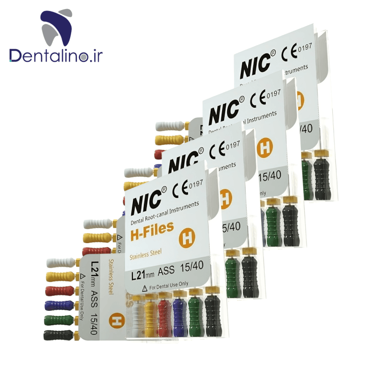 فایل دستی H-file برند NIC طول 25