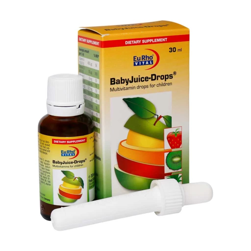 قطره بیبی جویس یوروویتال 30 میلی لیتر ( EuRho Vital Baby Juice Drops ) — تصویر ۲