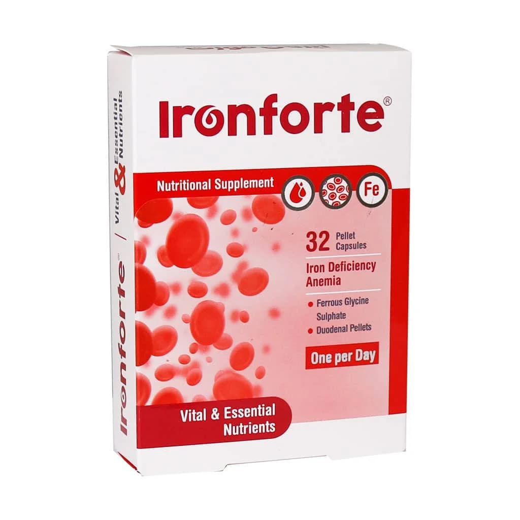کپسول آیرون فورت فارمد سلامت سینا (Ironforte)