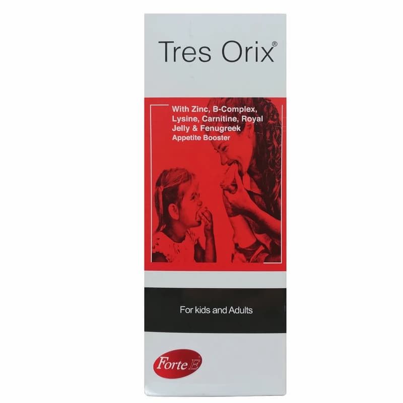 شربت تریس اوریکس فورت ای (Tres Orix Syrup)