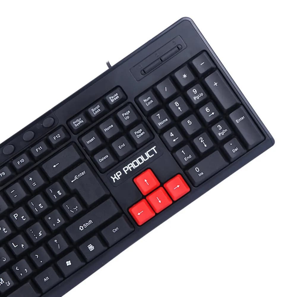 کیبورد سیم دار XP-PRODUCT مدل XP-8400 — تصویر ۲