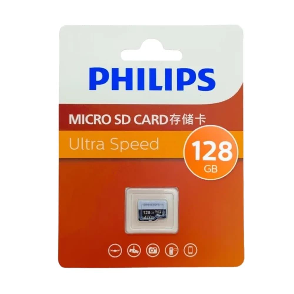 کارت حافظه microSDXC فیلیپس Philips Ultra Speed ظرفیت ۱۲۸ گیگابایت