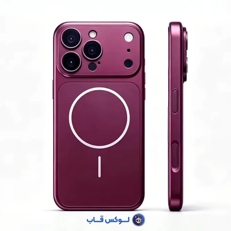 قاب Ag Dark cherry برای موبایل آیفون 16 پرو