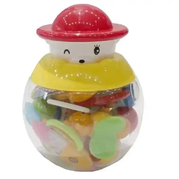 ست جغجغه طرح خرس دلقک rattle set کد 6508 — تصویر ۲