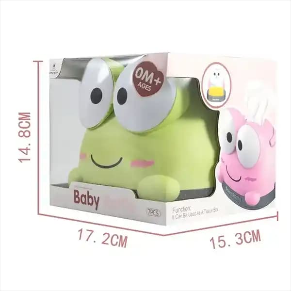 پک جغجغه جعبه ایی قورباغه Babay Rattle کد3176 — تصویر ۳