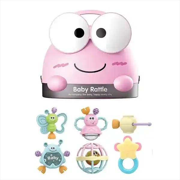 پک جغجغه جعبه ایی قورباغه Babay Rattle کد3176