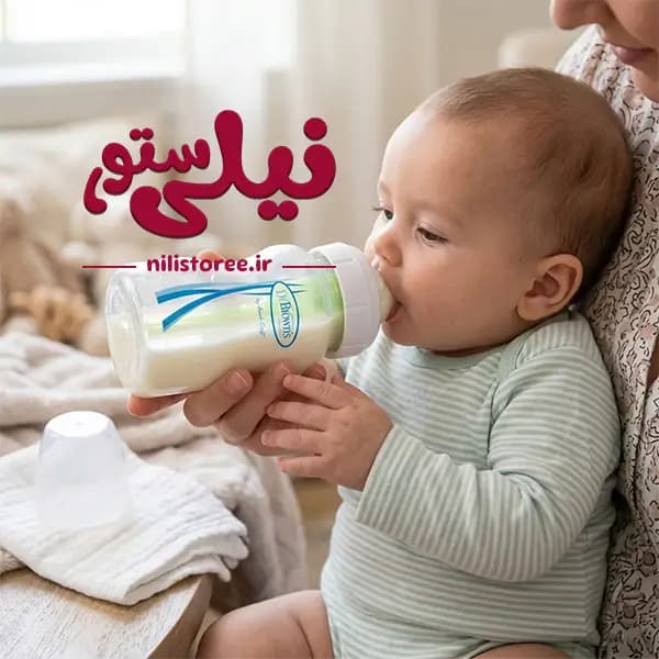 شیشه شیر عریض پیرکس دکتر براونز 270 میلی لیتر