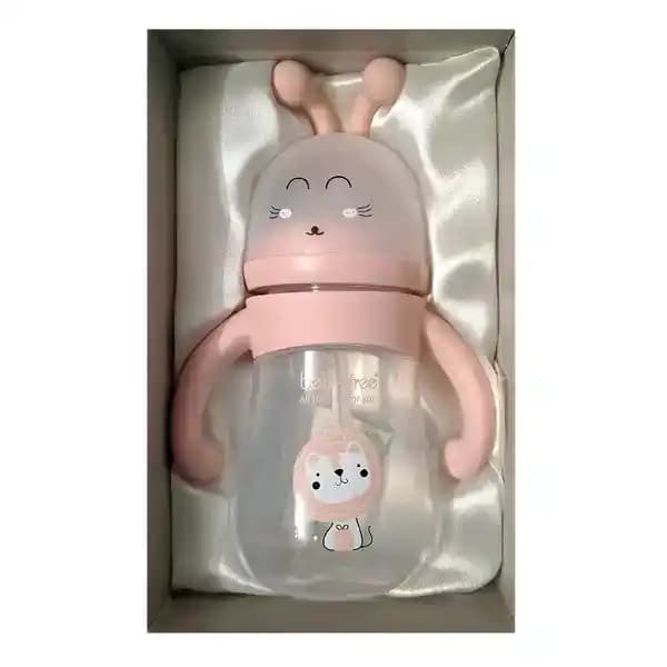 شیشه شیر نوزادی حجم 240میلی لیتر ب ب فری BEBE FREEکد183 — تصویر ۲